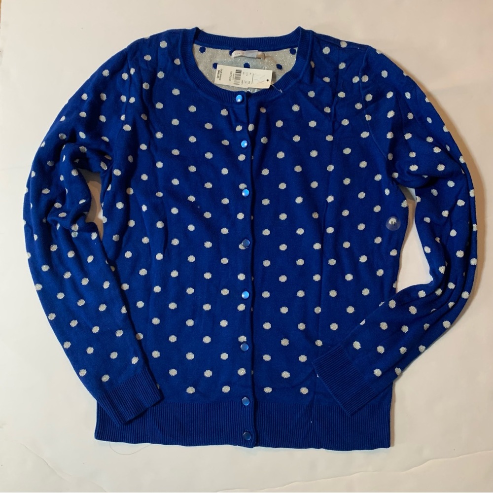 New York & Company - Blue Silver Cardigan, Medium